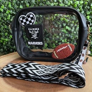 Custom Made Football Clear Stadium Crossbody